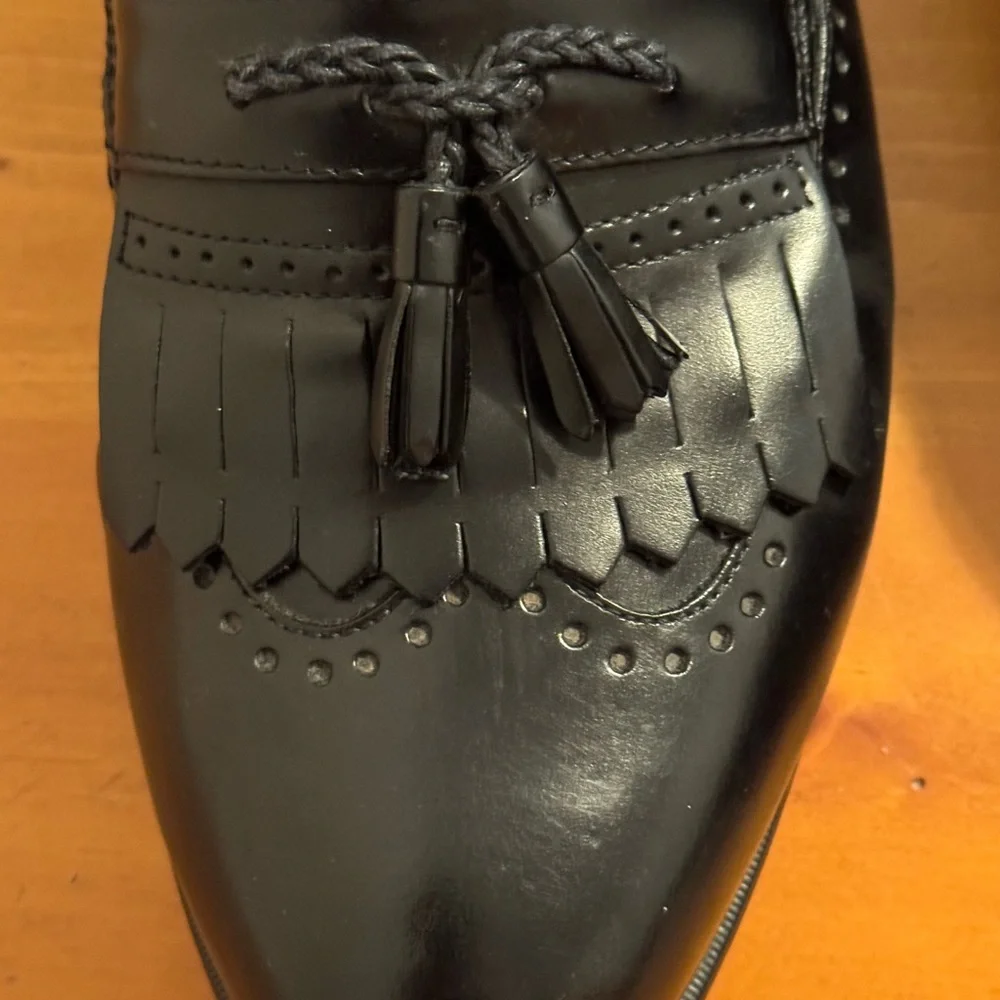 Stacy Adams Black Leather Men's Dress Shoes